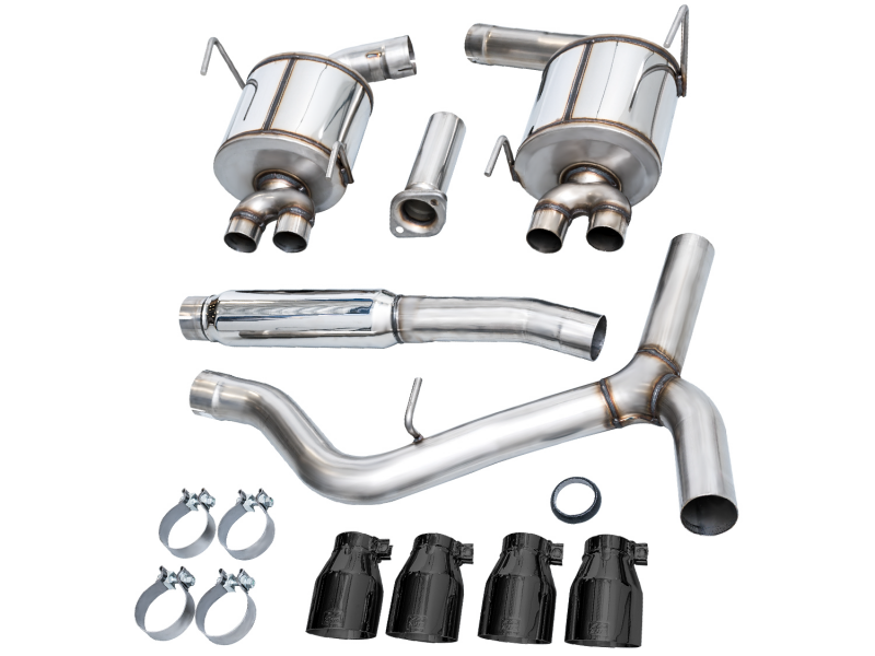 Subaru WRX Performance Exhaust - AWE Tuning - Cat Back Touring - Diamond Black - `22-`27